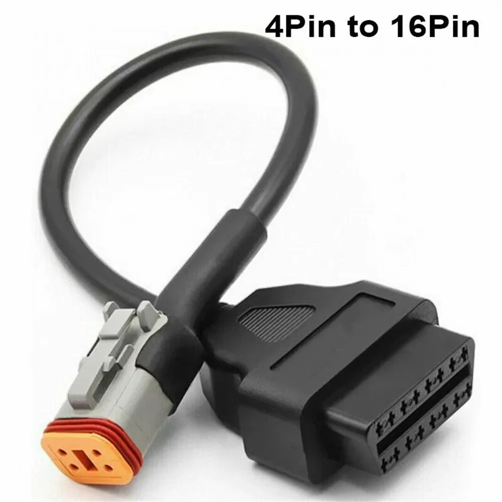 

Motocycles Accessories Compatible For Harley Davidson Motorcycle 4 Pin To 16 Pin OBD2 Diagnostic Cables Adapter