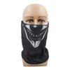 Clown Face Cover for Men Women Dustproof UV Protect Quickdry Neck Gaiter Art Printing Balaclava Cycling  Hiking Undercap Bandana 3