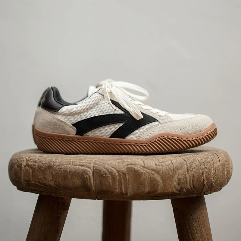 Maden Arrowhead Germany Trainers Women's Casual Lace-Up Tennis Sports Shoes Comfort Platform Running Sneakers Walking Footwear