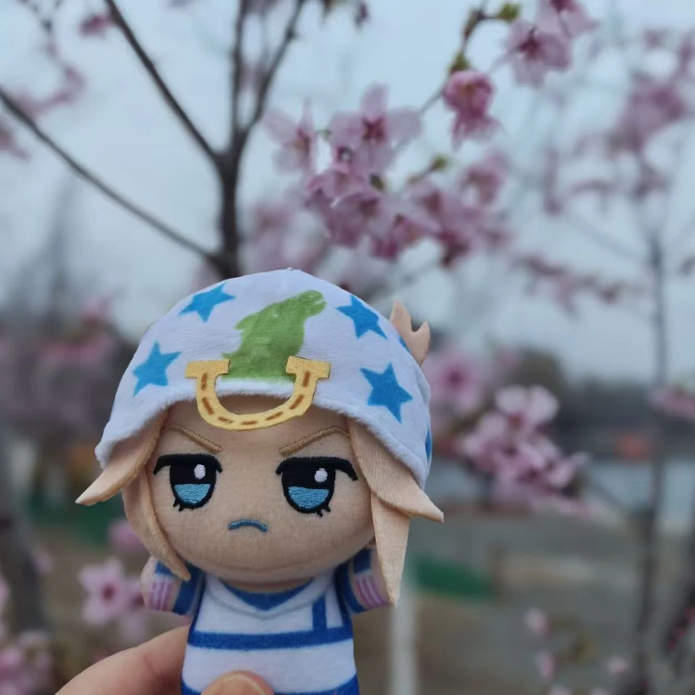 Anime JOJO Steel Ball Run Cosplay Johnny Joestar Gyro Zeppeli Puppe Plüsch Stoffpuppen Raumdekoration Weihnachtsrequisite – Detail 8