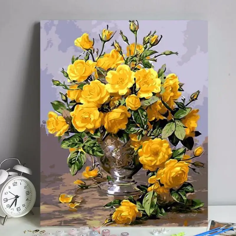 

Цифровая масляная живопись ручная роспись Декоративная подвесная живопись 444