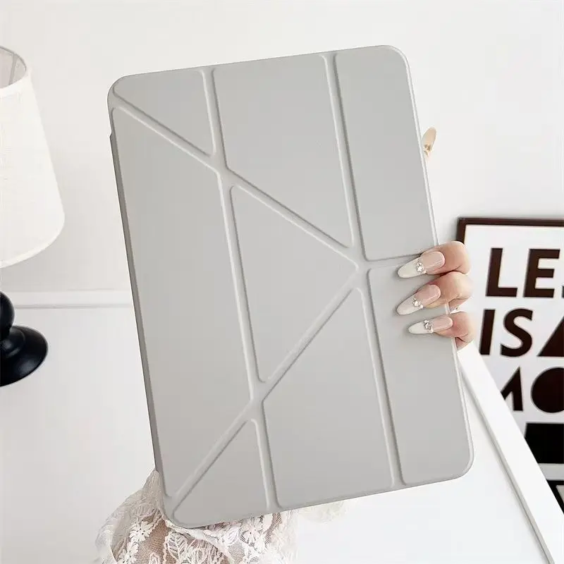Universal Clear Case with Pencil Holder for iPad and Tablet Protection