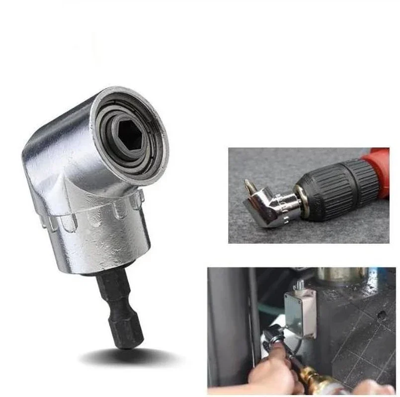 

105 Angle Screwdriver Set Socket Holder Adapter Adjustable Bits Drill Bit Angle Screw Driver Tool 1/4'' Hex Bit Socket