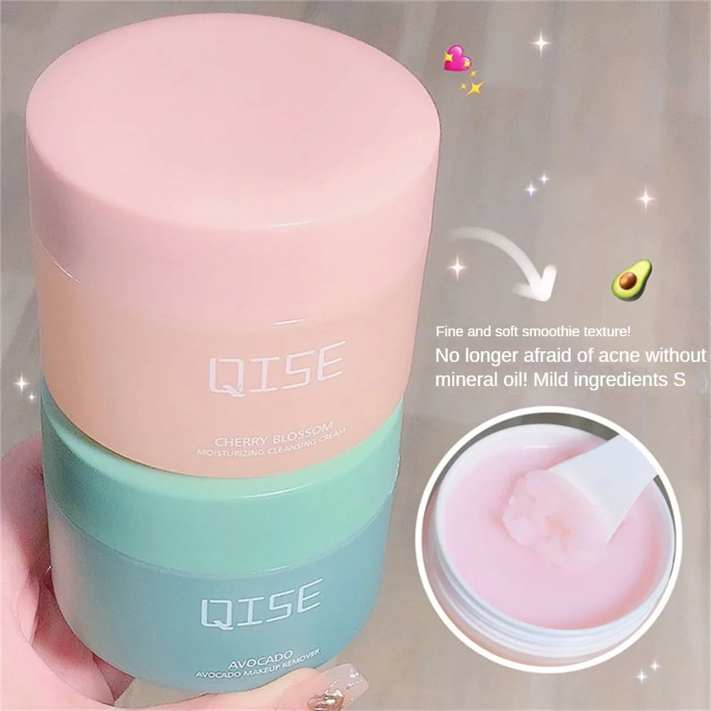 

Moisturizing Creamy Unirritating Blackhead Removal Cleansing Makeup Remover Cleansing Balm Gentle Facial Cleansing Makeup Tools