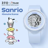 ZGO Sanrio Cinnamoroll Kids Watch, Stylish and Sporty Electronic Digital Watch for Students, Silent with Alarm Functio Gift 8551