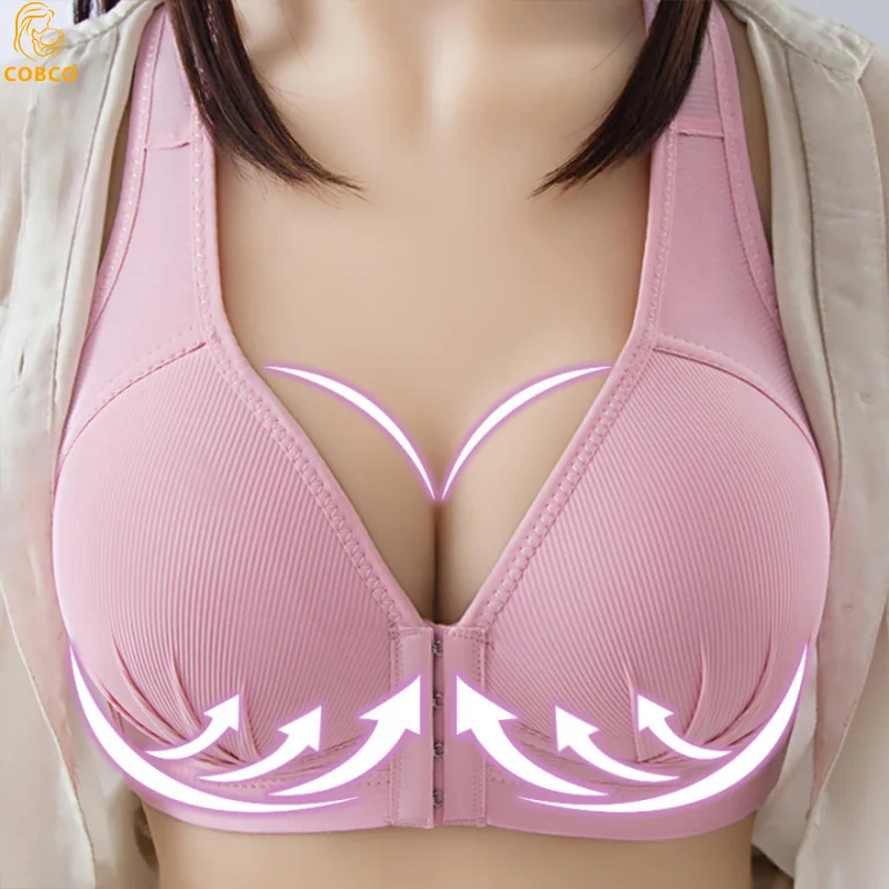 

Plus Size Seamless Sexy Open Cup Bra for Maternity Clothes Pregnancy Women Front Closure Breastfeeding Underwear Nursing Bras