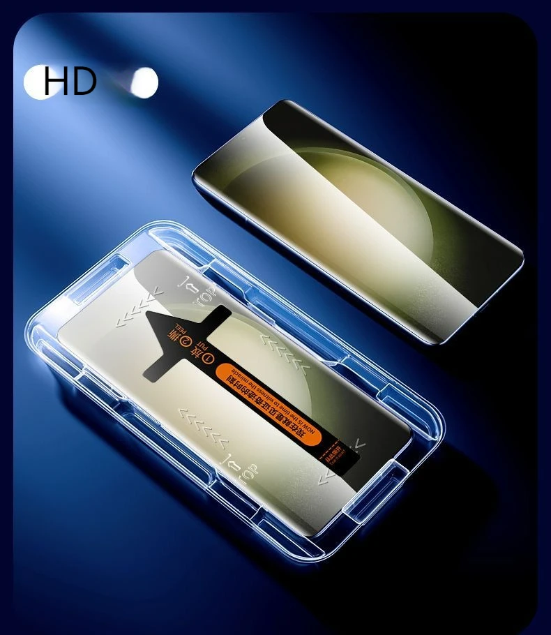 Xiaomi 14 Ultra staubfreie Kabine aus gehärtetem Glas für Xiaomi 14 Ultra Displayschutzfolie Xiaomi 14 Pro, zweite Klebebox – Detail 14