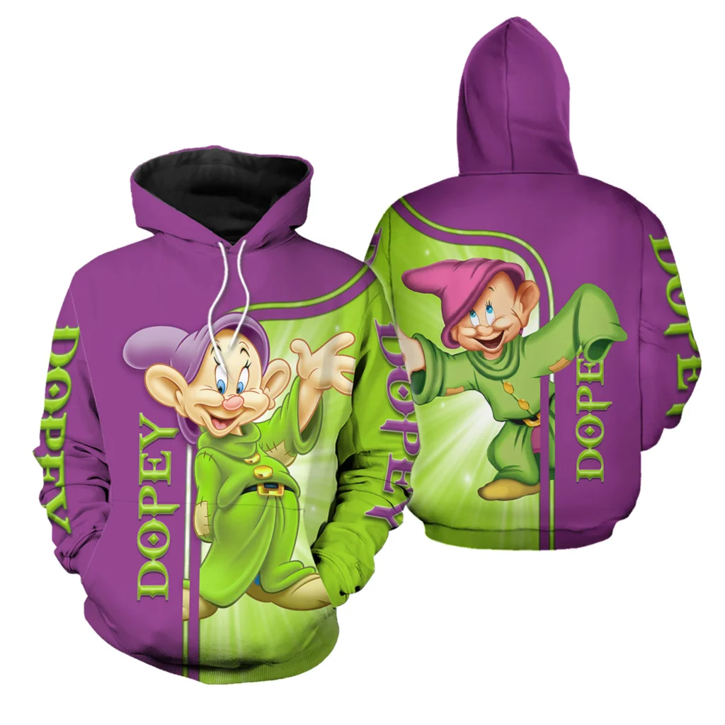 

Dopey Hoodie Dopey Seven Dwarfs Disney 3D Hoodie