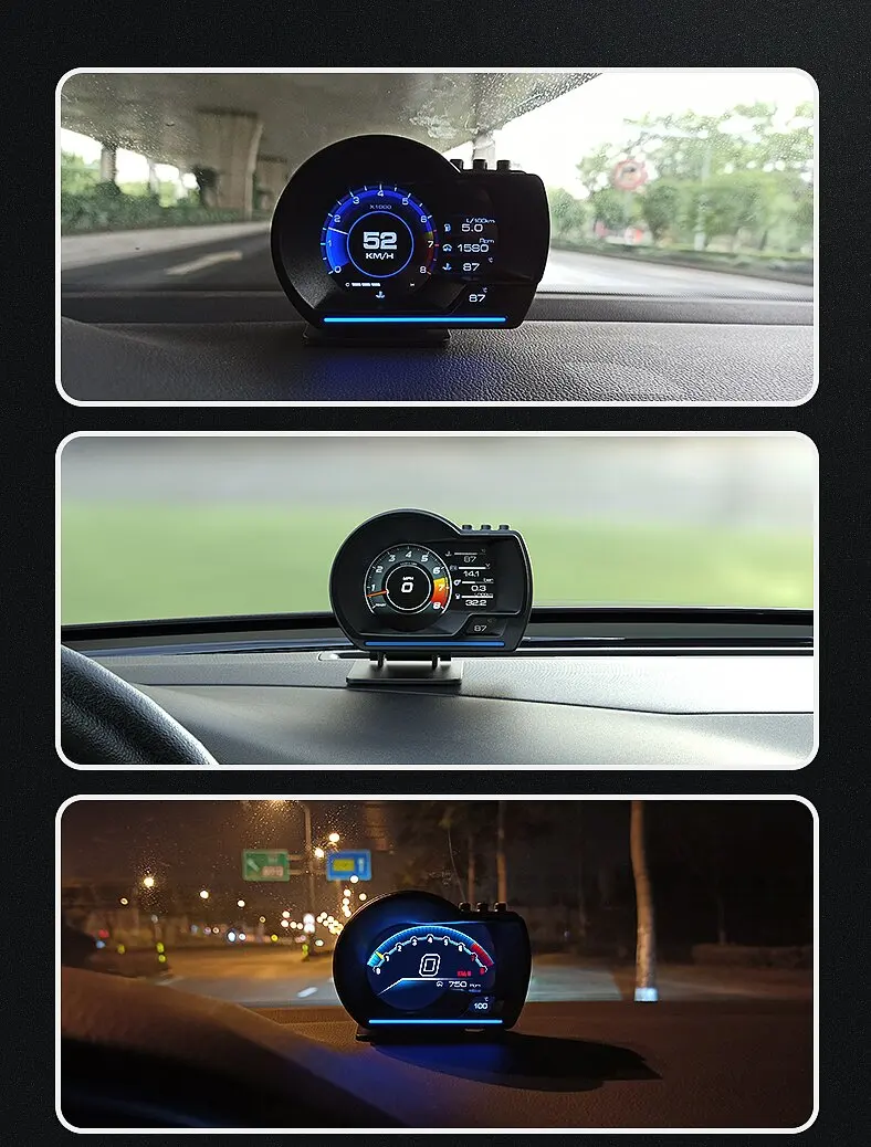 ֽ A501 OBD2 ڵ   ÷ HUD Ʈ ڵ    µ ͺ RPM    Ÿ  ˶ ڵ 