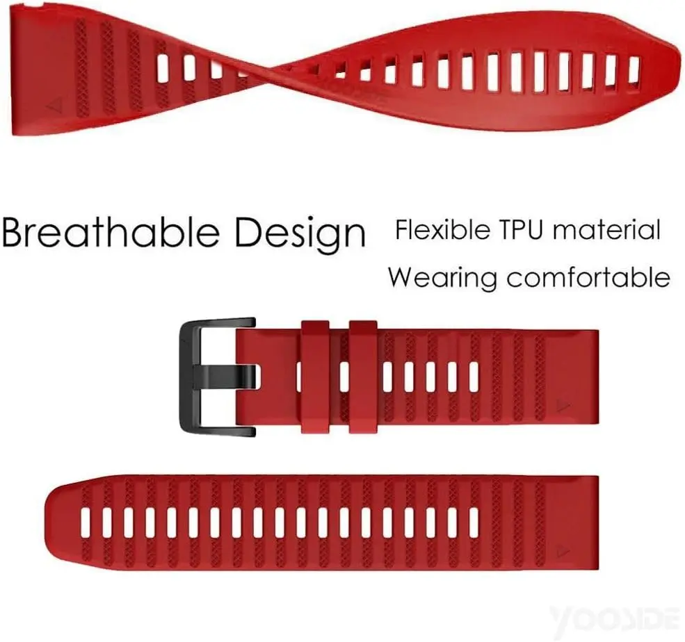 QuickFit Silicone Watch Band - Premium Outdoor Sports Strap