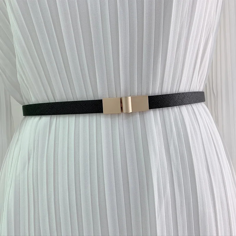 Elastic Thin Ladies Dress Belt Black Red White Skinny Women Waist Belt  Strap Strench Female Waistband ceinture elastique femme - AliExpress  200000297