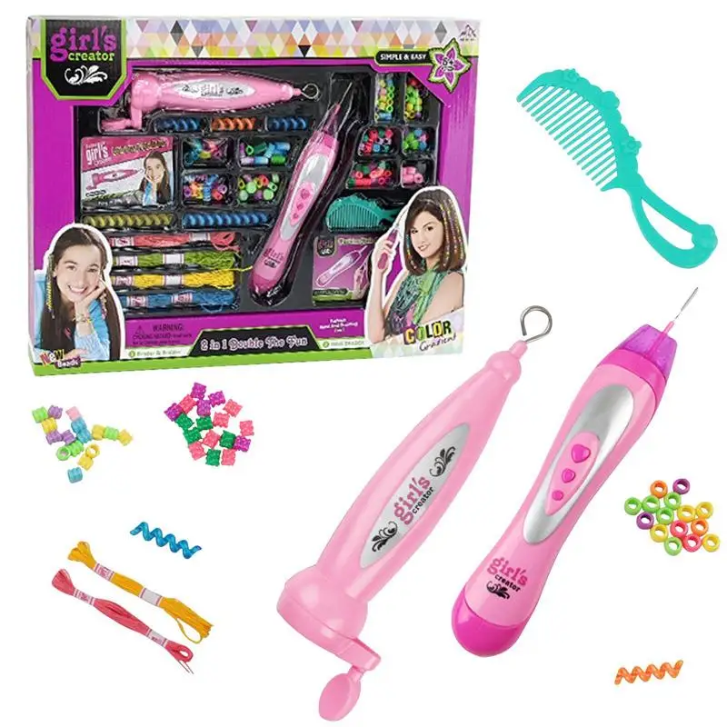 Ручной набор для Плетения КОС и волос, устройство для плетения волос, устройство для плетения кос, игрушки для девочек