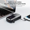 VyVylabs 20000mAh 65W Power Bank PD QC Fast Charging Type C Cable Powerbank With Cable for iPhone 16 15 14 For Laptop For iPad 3
