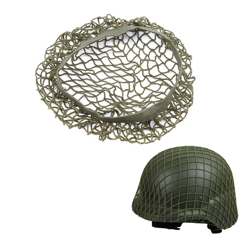 

Новое поступление, армейский зеленый нейлоновый шлем для кемпинга, походов, камуфляжный сетчатый чехол, шлем, инструменты для активного отдыха