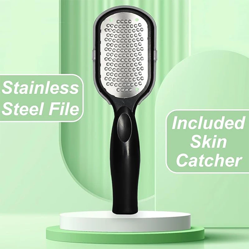 1 Pcs Professional Stainless Steel Foot File Callus Remover Scraper Pedicure Tools Dead Skin Remove For Heels Feet Care Products