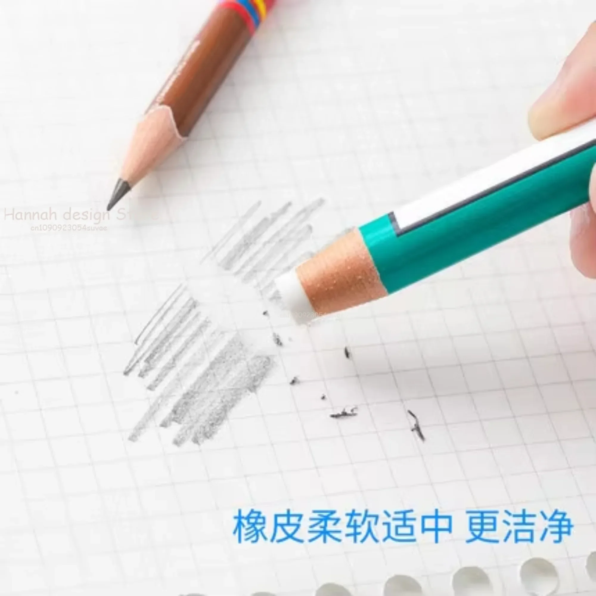 Pencil Eraser Retractable Eraser Kneadable Eraser Biscuit Eraser Plasticine Eraser Japan Uni Pen Type Roll Paper Eraser Super Eraser Art Sketch Highlight for School and Office Art Painting Supplies