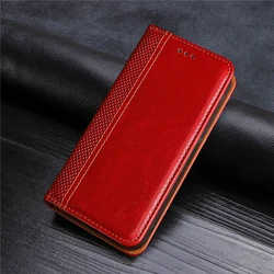 Leather Phone Cover Pouch for Nokia C01 Plus (Red(5))
