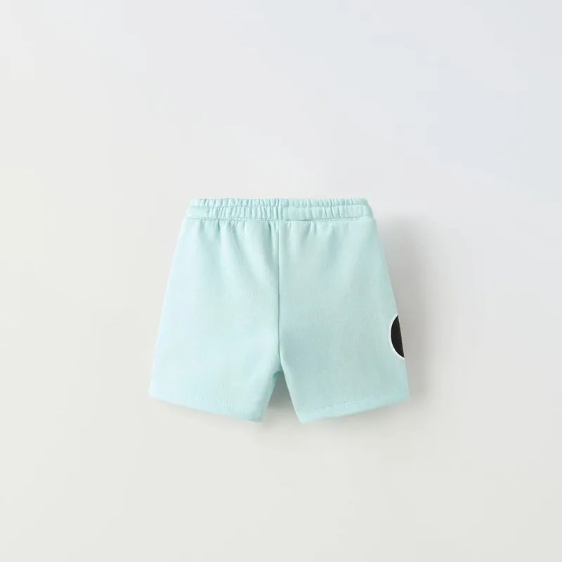 Trendy Shorts For 1-7Age Child Casual Sports Clothing Summer New Style Cute Thin Pants Toddler Boys Mickey Mouse Print Shorts 4