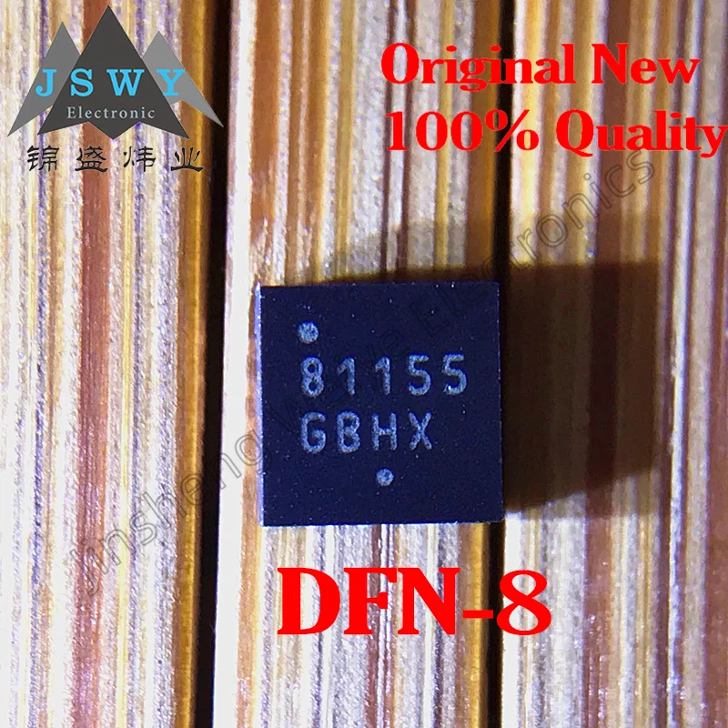 

1~50PCS Good Quality NCP81155MNTXG NCP81155 Silkscreen 8115 SMT DFN-8 Package MOS Driver IC Chip Brand New Free Shipping