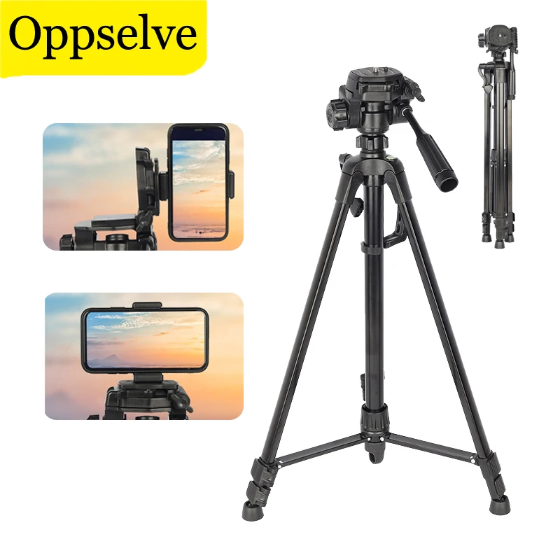 

Universal Tripod Stand Mobile Phone Horizontal Vertical Shooting Clip Holder 360 Swivel Foldable Camera Mount For iPhone Xiaomi