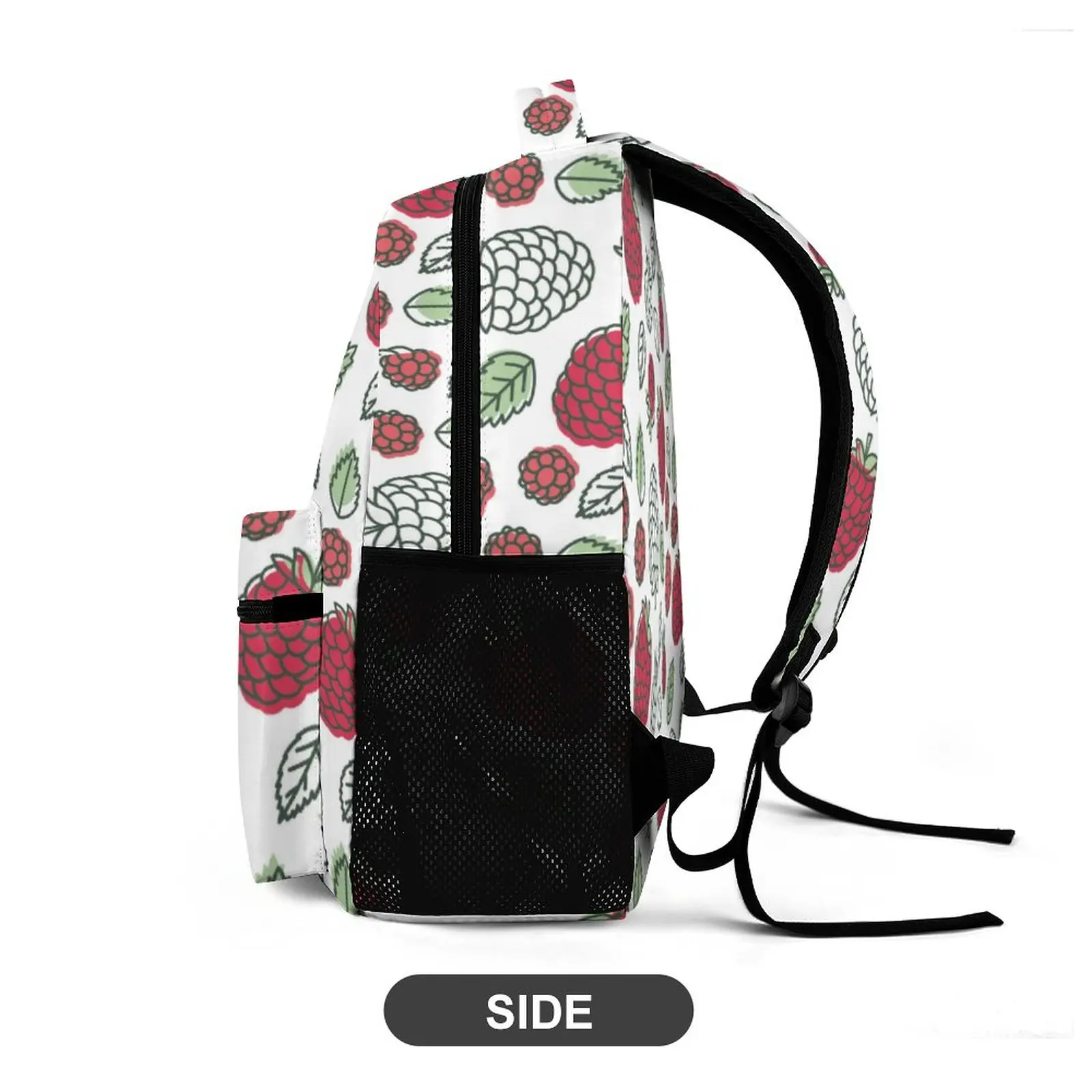 Children Painted Simple Schoolbag Full Print Simple Backpack Large Capacity Travel Leisure Bag Customizable Your Pattern