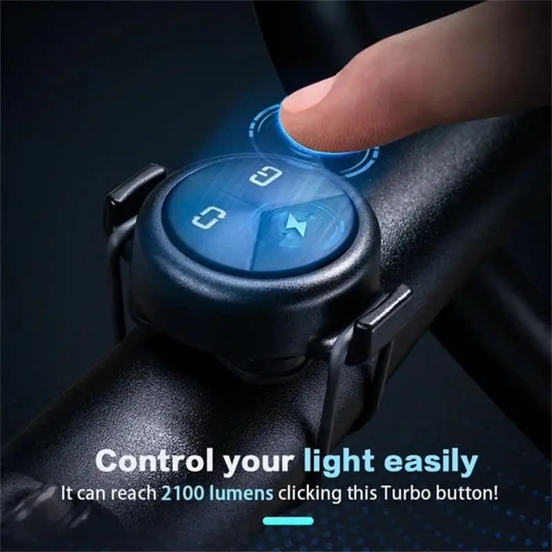 TOWILD DLite 1800 Near and far light Smart Bike light Remote