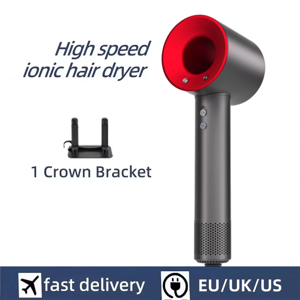 High-speed bladeless hair dryer Negative ion hair care high-power,silent and quick-drying Portable, suitable for home and travel