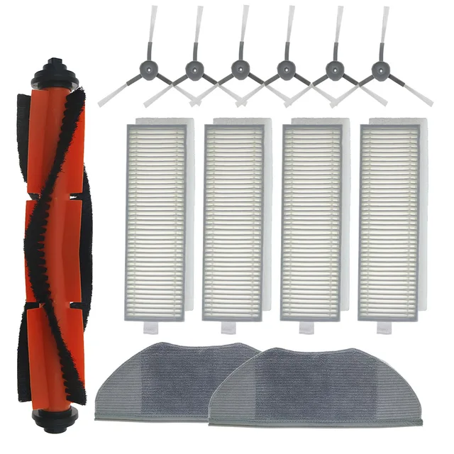 Replacements Brush Cloth HEPA Filter for Xiaomi mijia G1 MJSTG1 Vacuum Vleaner's  washable cleaning cloth, special cloth parts Dark Khaki