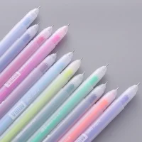 9/12 PCS Set Kawaii Color Gel Pen Set 0.5mm Ballpoint Pen for Diary School Stationery 2