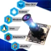 OV5640 usb camera module 5 megapixel CMOS USB Camera Plug & Play free driver with 5m cable 5