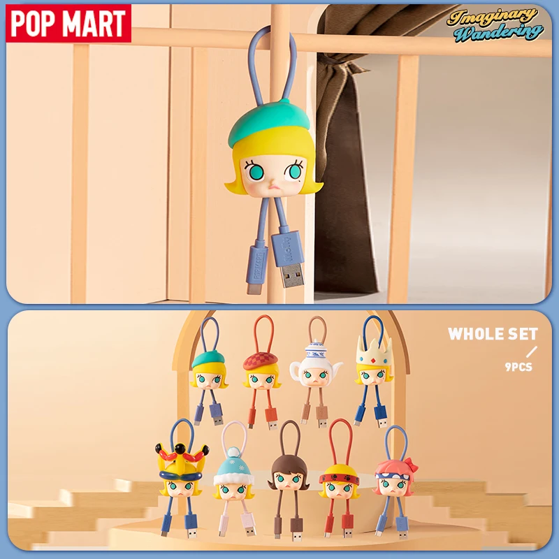 

POP MART Molly Imaginary Wandering Series - Cable Blind Box iPhone/Type-C 1PC/9PCS