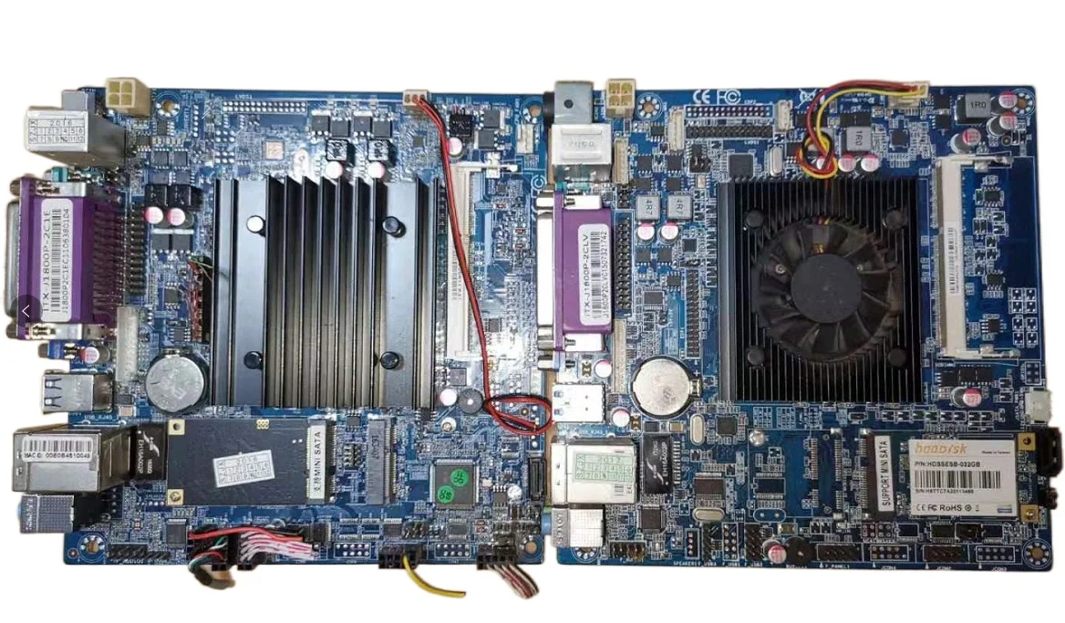 

ITX-J1800P-2C1E 2c1l 2c2e Touch All-in-One Cash Register Motherboard DDR3 Memory J1800