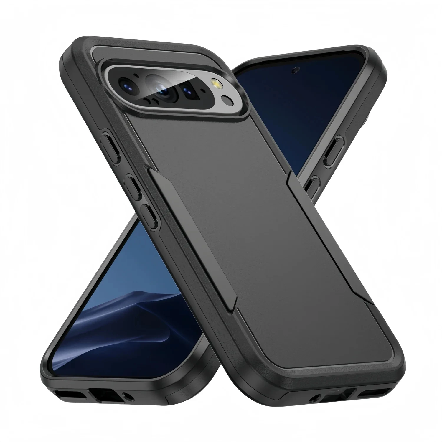 Heavy-Duty Armored Shock Resistant Phone Case - Sturdy and Durable Protection