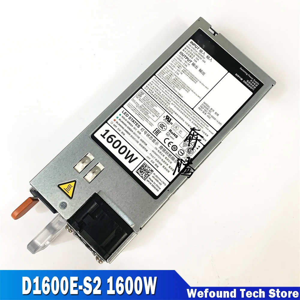 

Для Dell Server Power Supply DPS-1600DB-1 A D1600E-S2 1600W