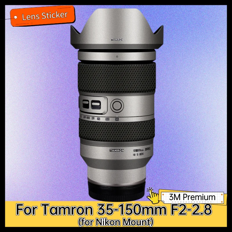 

Наклейка на корпус объектива Nikon для Tamron 35-150 мм, Виниловая пленка для защиты от царапин