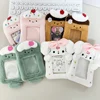 SKYSONIC New 3 Inch Photocards Plush Kpop Holder Kawaii Idol Postcards Storage Card Bag Kpop Collect Organizer Schoolbag Pendant 6
