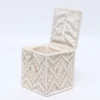Hand Knitted Cotton Tissue Box Cover Decorative Tissue Holder Napkins Box for Living Room Home Decoration 5