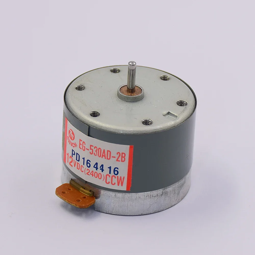 JINchao Motore DC EG-530AD-2F, 12V 2400RPM 0.35A, 53g, Per Mini Ventole, Robot, Auto Giocattolo