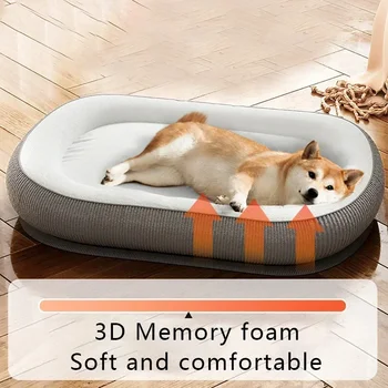 1PC Four Seasons Models Thickened and Heightened Pet Kennel Dog Kennel Cat Kennel Removable and Washable Dog Mat Pet Supplies 1