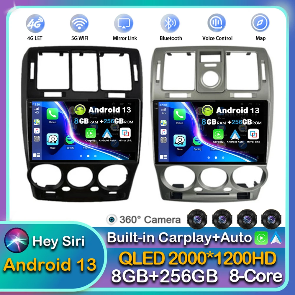 

Android 13 Carplay Auto WIFI+4G For Hyundai Getz 2002-2011 Car Radio Multimedia Video Player GPS Stereo Dsp 2din Head Unit Audio