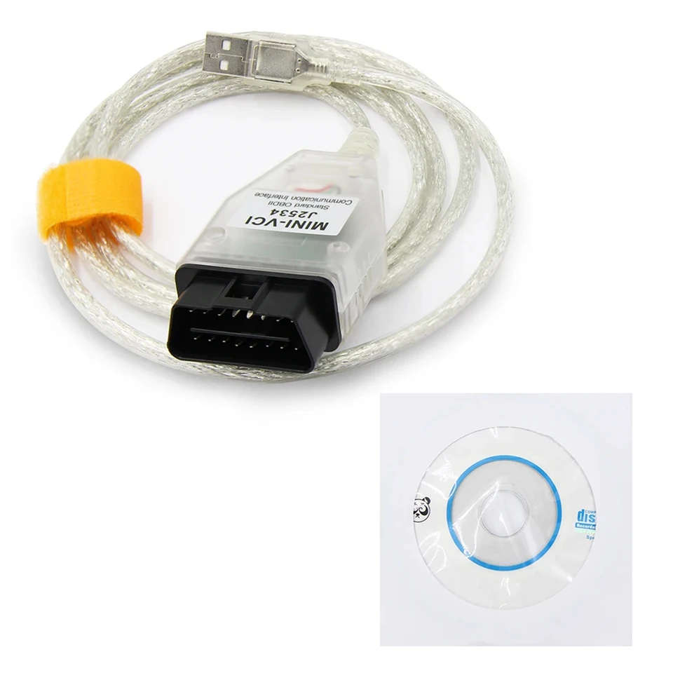 Per Toyota TIS Techstream MINI-VCI FTDI J2534 Cavo di diagnosi per auto Interfaccia OBD2 Diagnosi del veicolo acquista in modo economico - spedizione gratuita, recensioni reali con foto