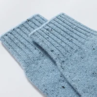 ZYCZCXX Women's Clothes 100% Merino Wool Round Neck Long-Sleeved Sweater 2025 New Pullover Autumn Winter Thick Colored Sweater - Image 4