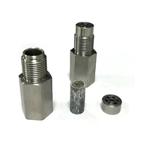 M18*1.5 Mini Catalytic Lambda Oxygen Sensor Spacer SS304 Oxygen Sensor Bung Car Fault Lamp Shield Adapter 2