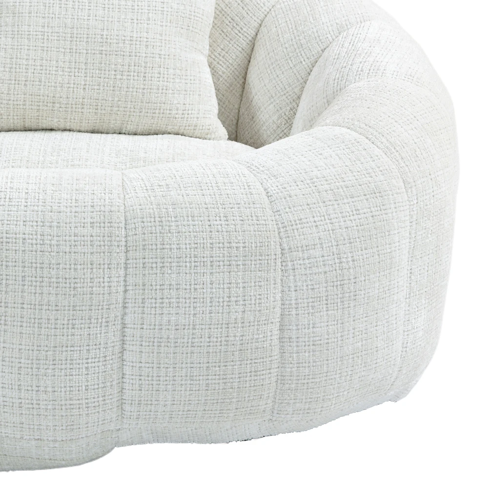 Bean Bag Sofa Lazy Sofa Durable Comfort Lounger High Back Bean Bag Chair Couch for Adults and Children, Floor Soft Lounge Chair – Detail 8