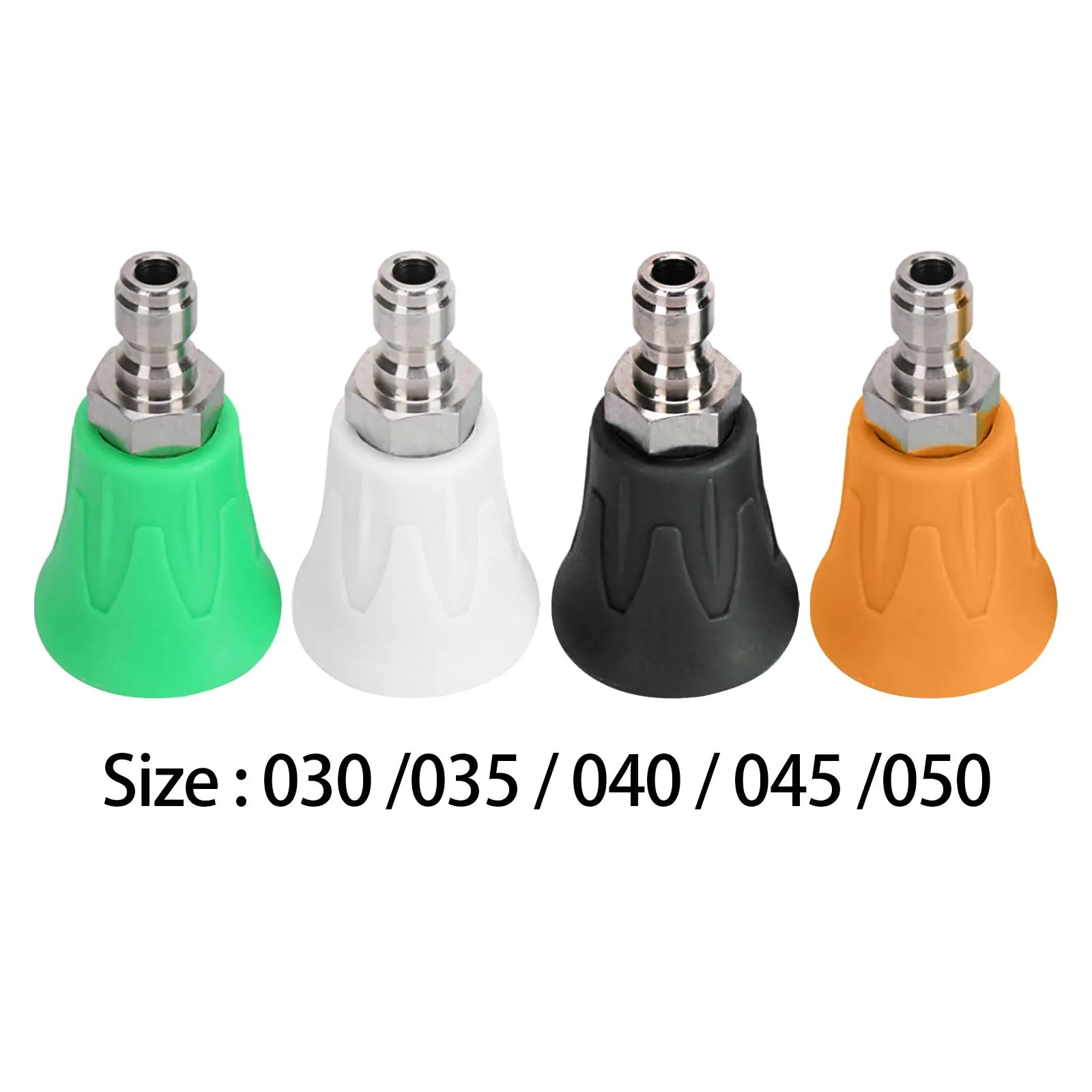 

Pressure Washer Nozzle Tips Durable 25 Degree 1/4 inch Quick Connect Pressure Washer Spray Nozzle Tips for Landscaping Irrigate