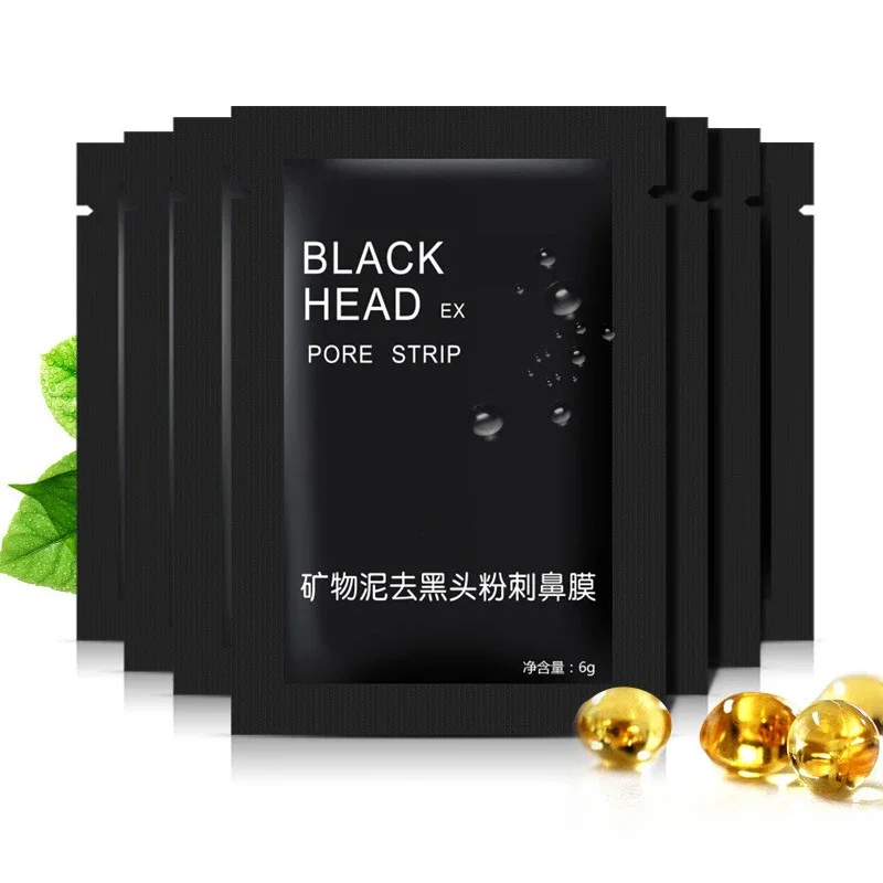 Blackhead sticker Pore Cleaner Black Dots Acne Treatment Blackhead Nose sticker Deep Clean Nose Blackhead Remover Mask 1pc