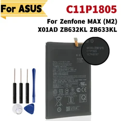 Replacement Battery C11P1805 For ASUS Zenfone MAX (M2) X01AD ZB632KL ZB633KL High Quality Mobile Phone Battery Bateria