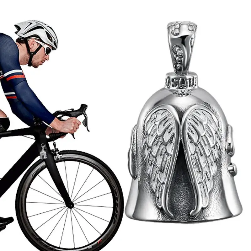 1pc Riding Bell Angel Biker Riding Bell Portable Motorcycle Accessories For Biker Riders Motorcycle Bicycle Valentine Gifts