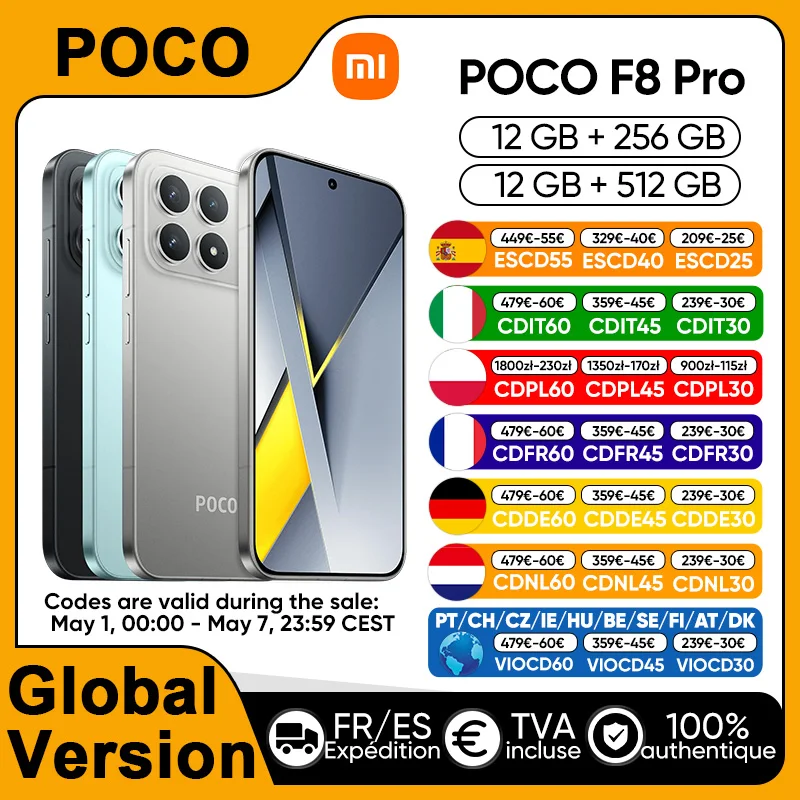 POCO F8 Pro 5G — per giocare senza il telefono che si scalda in mano