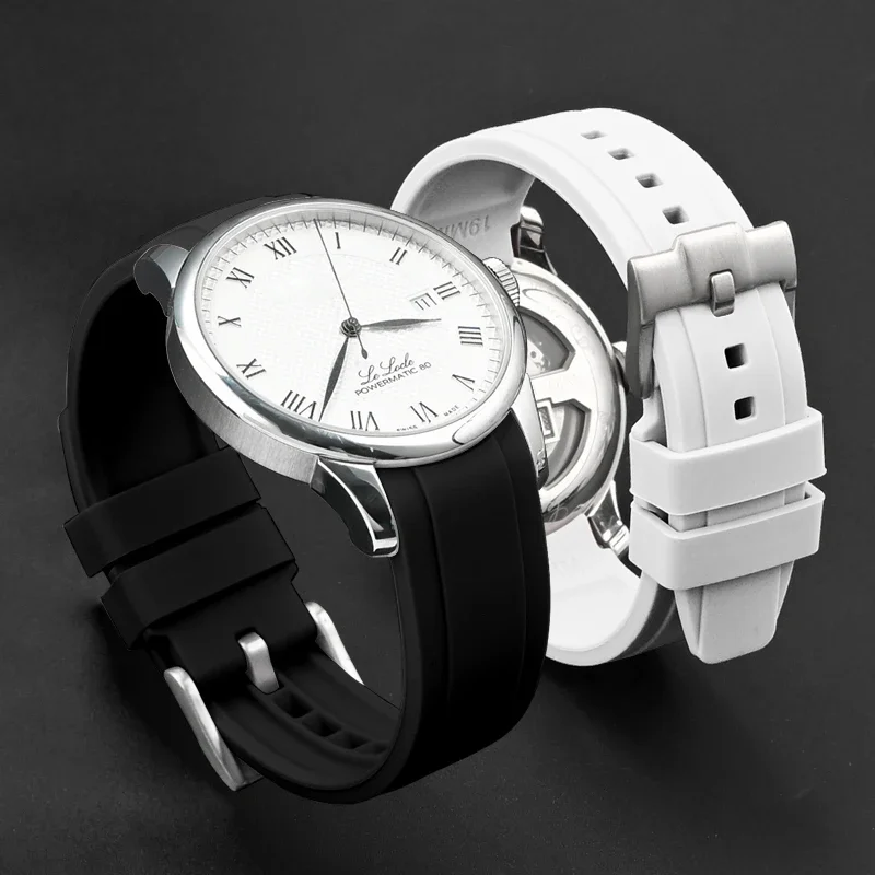 High Tensile Silicone Strap with Universal Curved End and Butterfly Buckle